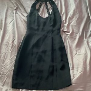 Sleek Mini Black Cocktail Dress Size 2